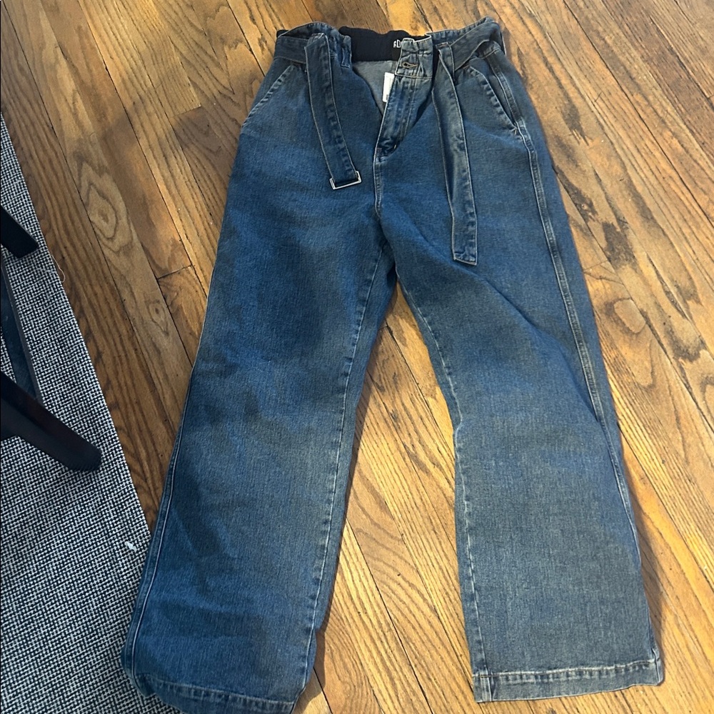 Urban Outfitters BDG High Rise Paper Bag Straight Jeans Size 29